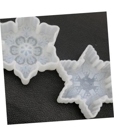 COHEALI 6 Pcs Epoxy Resin Diy Epoxy Gel Mould Mold Christmas Set up Whitex3pcs 5X8cmx3pcs - Buy Online on GoSupps.com