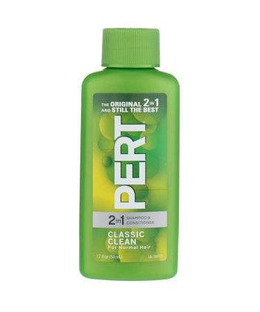 Pert Plus 2-in-1 Shampoo & Conditioner Classic Clean 1.70 oz (Pack of 11)