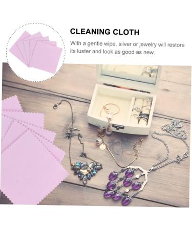  FOMIYES 100pcs Silver Wiping Cloth - Premium Cleaning Cloth for Glasses Jewelry Phone Screens & Lenses | International Shipping Available  - Buy Online on GoSupps.com