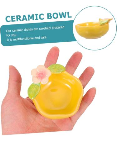 Minkissy 2-Piece Ceramic Bowl Set - White Serving Plates & Incense Shells for Desserts Salads and Sauces | Ideal for International Shipping - Buy Online on GoSupps.com