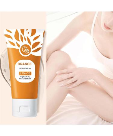 Orange Enzymes Exfoliating Gel for Face and Body Deep Pore Cleansing & Tightening Improve Blackhead Moisturizing Scrub to Smooth Skin Gentle for All Skin Types (2pc 50ml) 2pc 1.76 Ounce (Pack of 1) - Buy Online on GoSupps.com