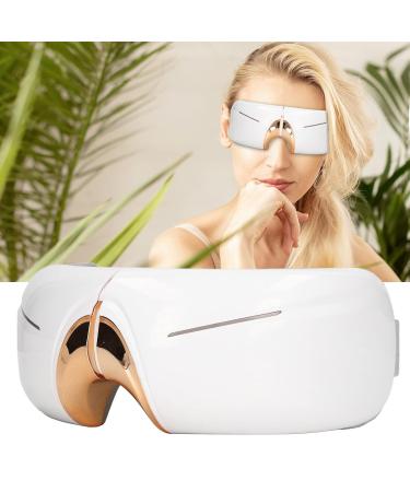 Eye Massage Device | Heated Vibration Eye Massager | USB Rechargeable Eye Care with Music Function | Reduces Dark Circles - Buy Online on GoSupps.com