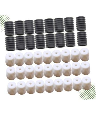 Magiclulu 200 Anti-Slip Mask Clip Hooks | Adjustable Cord Stoppers for Tapes Zippers & Clothes Racks - 1x0.6cm - Buy Online on GoSupps.com