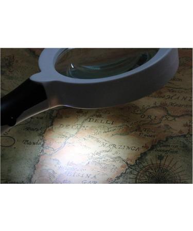 Magnifying Glasses Vision aids Handheld 2X Glasses HD Lens Best LED Illumination Magnifying Glass for Seniors Kids Reading Books Newspapers Maps Coins Jewellery Crafts Stationery Office Supplies 1PCS - Buy Online on GoSupps.com