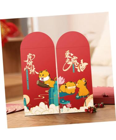ABOOFAN 36 Sets Red Envelope Gift Cards Envelopes Chinese Ampao Money Bag Lucky Money Pockets Gift Money Envelopes Asian Decor 2022 Spring Festival Red Packets Chinese Style Paper Currency - Buy Online on GoSupps.com