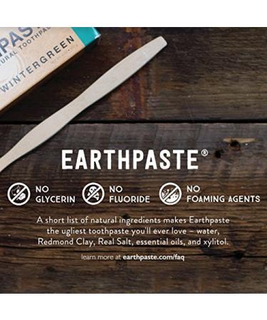 REDMOND Earthpaste Organic Lemon Twist Toothpaste 4oz (3 Pack) - All Natural, Vegan, Non-Fluoride, Non-GMO - Buy Online on GoSupps.com
