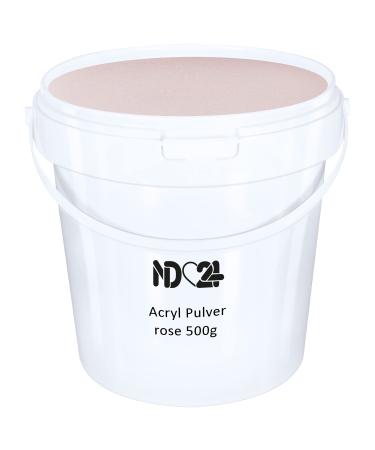 Acrylic Powder Rose - Finest Powder - Studio Quality - 500g 500g rose