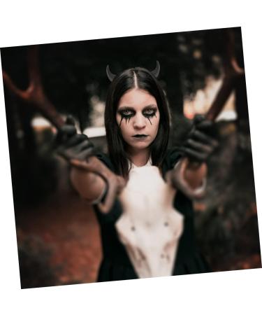 FRCOLOR 15 Pairs Horn Hairpin Infant Clothes Horror Gothic Hairpin Devil Horns Black Devil Horn Hair Accessories Gothic Cosplay Costume Clip Plastic Halloween Men and Women - Buy Online on GoSupps.com