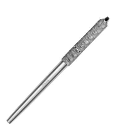 May foot care scalpel handle for hollow chisel blades for callus removal with grooved handle made of stainless steel