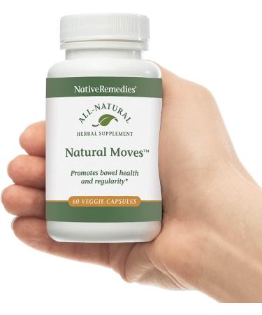Native Remedies Natural Moves - Herbal Supplement for Bowel Health & Regularity - 60 Veggie Caps - Buy Online on GoSupps.com
