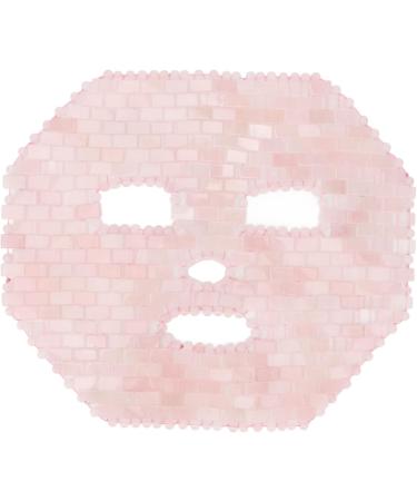 Brrnoo Jade Facial Mask Sleep Mask Quartz Facial Mask Cooling Natural Jade Premium Anti-Aging Facial Sleep Mask Hot and Cold Face Mask Jade Eye Mask for Spa Dark Circles (Quartz Rose) - Buy Online on GoSupps.com