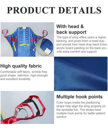 Toileting Sling Patient Lifter Lift Equipment Full Body Patient Lift Toileting Sling Lifter Heavy Duty Transfer Belt Rehabilitation Aid Gait Training Device for Disabled Elderly L - Buy Online on GoSupps.com