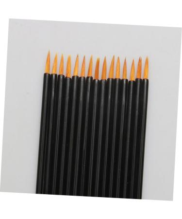 MUSISALY 100pcs Cosmetics Brush Fine Eyeliner Brush Small Eyeliner Brush Lip Makeup Brushes Orange - Buy Online on GoSupps.com