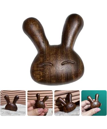 Minkissy Sandalwood Gua Sha Tool - Natural Antistatic Face Massage Device for Radiant Skin - Buy Online on GoSupps.com