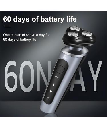 4 in 1 Professional Electric Shaver Razor Waterproof Electric Shaver for Men Beard Trimmer Nose Hair Trimmer Cordless Wet Dry Face Brush USB Rechargeable - Buy Online on GoSupps.com