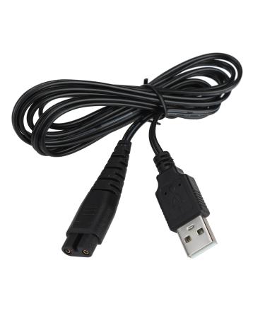 meukcez Charger Cable Compatible with Hatteker Shavers Charger for Hatteker RFC-588 RFC-598 RFC-690 RFC-692 RFC-696 RSCX-9598 RSCX-7568 Models High Speed USB Charging Cord for Beard Trimmers