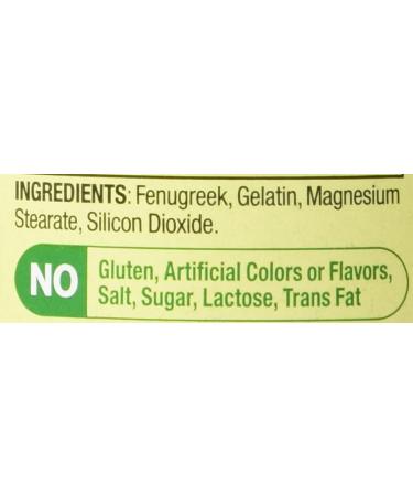 Spring Valley Fenugreek Capsules - 610mg (100 Count) | Pure and Natural - Buy Online on GoSupps.com