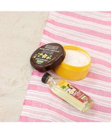  Evoluderm EVOLUDERM Monoi Madness After Sun Body Balm - 250 ml - 97% Natural Origin - Vegan - Made in France - Pack of 3 x 250 ml - Buy Online on GoSupps.com