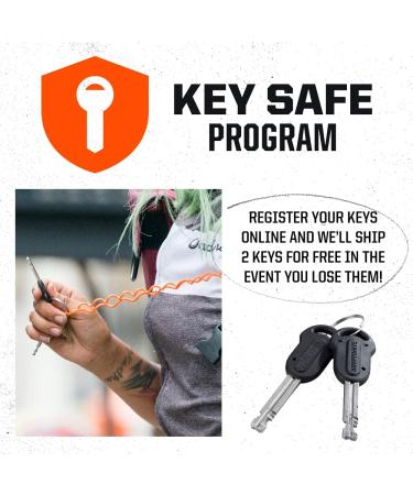 Kryptonite Keeper 12mm U-Lock with FlexFrame-U Mount & Cable | Secure Your Bike | International Shipping Available - Buy Online on GoSupps.com
