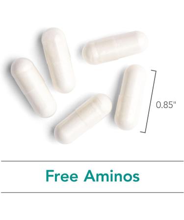 Nutricology Free Aminos Supplement - Essential Amino Acids Complex Lean Muscle Mass Support Vegetarian Capsules - 100 Count - Buy Online on GoSupps.com