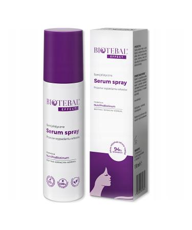 ZF P Bioteball EFFECT Specialized serum against hair loss Blue unscented spray 130ml for unisex adults with hair loss