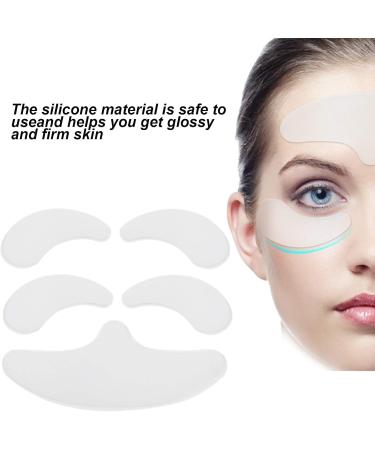 Face Anti Wrinkle Patch Comfortable Anti Wrinkle Stickers Smooths Fine Lines Safe Breathable Glossy Forehead for Eyes - Buy Online on GoSupps.com