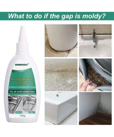 Mold Remover Gel Mould and Mildew Remover Household Mildew Caulk Remover Wall Mold Cleaner Kitchen and Bathroom - Buy Online on GoSupps.com