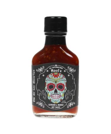 Noel's Dia De Los Muertos Serrano Pepper & Mango Hot Spicy Sauce 100 ml (3.5oz)