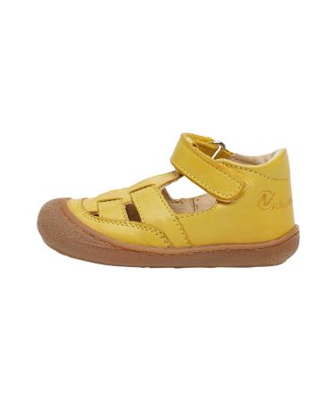Naturino WAD-Leather Closed-Toe Shoes 3 UK Child Yellow - Buy Online on GoSupps.com