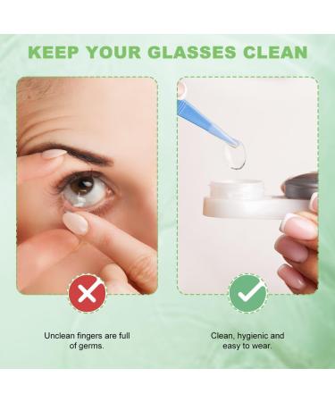 4 Pack Contact Lens Remover and Inserter Tool for Soft Lenses Portable Contact Lens Applicator with Tweezers Storage Case Suction Stick Handler with Soft Tip for Travelling - Buy Online on GoSupps.com