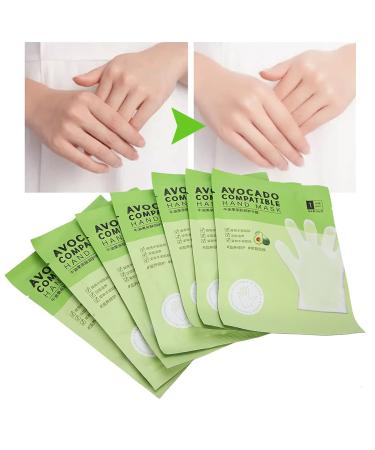7pcs Moisturizing Hand Mask - Skin-Friendly Nourishing Care for Rough & Damaged Hands | Anti-Dry Treatment - Buy Online on GoSupps.com