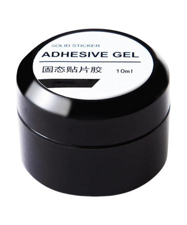 Clear buelder Gel for Nails - Solid buelder Gel for Nails | 10ml Large Capacity Clear Hard Gel for Nails | Solid Nail Glue Gel | Long-Lasting Strong Adhesion Strong Fake Nail Bonding Gel Glue