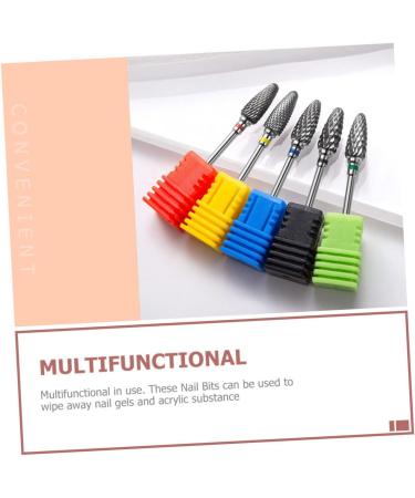 Ipetboom Nail Polisher Pro Tools Portable Manicure Polish Tools Nail File Drill Bit Nail Tools for Nail Art Portable Nail Drill Para U as Russian Major Manicure Tools Tungsten Steel Alloy 7x1.3cm As Shown 4 - Buy Online on GoSupps.com