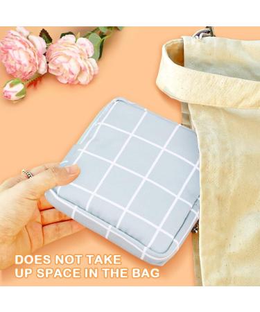 Sanitary Napkin Storage Bag for Women & Teens | Portable Period Pouch with Menstrual Cup & Nursing Pad Holder - Buy Online on GoSupps.com
