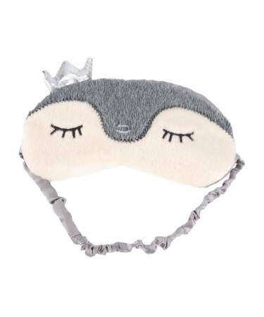 Beaupretty 2 Pcs Cartoon Blindfold Night Sleep Eye Patch Cute Sleeping Eye Shield Sleep Cover for Eyes Eye Massager Soft Blindfold Faux Fur Eye Patch Plush Toy Cover Eyes Satin