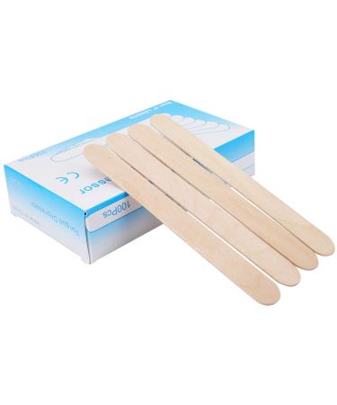 Hedume 600 Pack Large Wide Wax Sticks - Body Hair Removal Craft Spatula Applicator - Buy Online on GoSupps.com