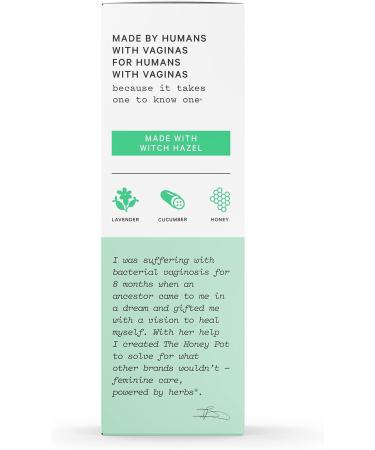 Honey Pot Co. Feminine Anti-Itch Spray - Maximum Strength Relief, 2.71 fl. Oz - Buy Online on GoSupps.com