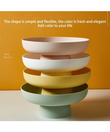 Fruit Bowls Round Drain Fruit Dish Fruit Basket Modern Style Container for Kitchen Counter Table Centerpiece Decorative Home Decor Fruit Basket (Color : White) - Buy Online on GoSupps.com