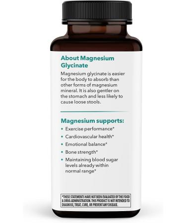 LifeSeasons Essentials Magnesium Glycinate 350mg for Sleep, Bone & Heart Health - 30 Day Supply - Buy Online on GoSupps.com
