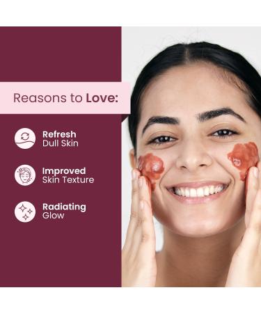 Mother Sparsh Rose & Beetroot Face Wash for Dull Dry & Uneven Skin | Infused with Extracts of Rose Beetroot & Papaya For Healthy Moist Skin | Soap Free Sulphate-free Hydrating Face Wash- 75 ML - Buy Online on GoSupps.com