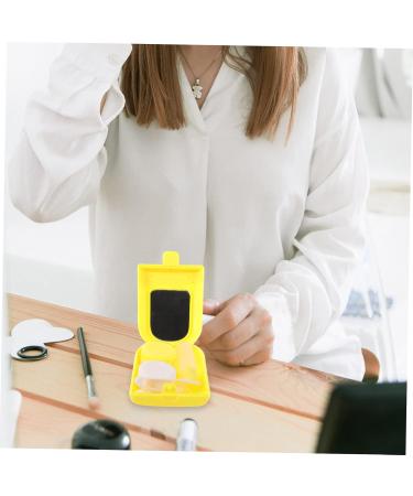 Partykindom Exquisite Contact Lens Container with Mirror | Ice Cream Colored Cosmetic Lens Holder | Durable & Stylish Lens Storage Case - Buy Online on GoSupps.com