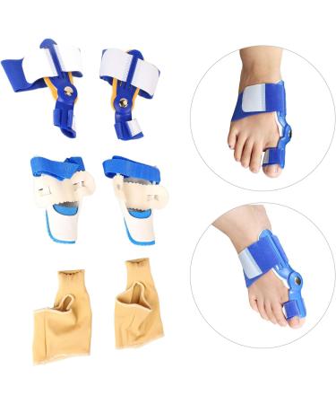 Bunion Corrector Set - Toe Straightener for Women and Men - Comfortable, Adjustable, Portable Toe Separator - Day Night Support for Foot Problems - Buy Online on GoSupps.com