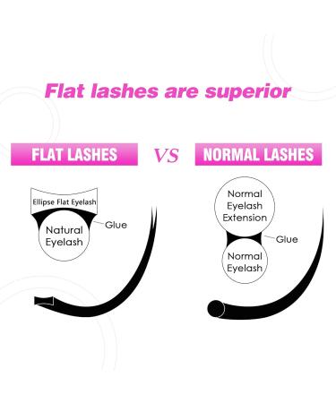 TDANCE Premium D Curl 0.03mm Eyelash Extensions Mixed 10-17mm + Ellipse Flat Lashes 0.15 CC Curl 8-15mm - Shop Now! - Buy Online on GoSupps.com