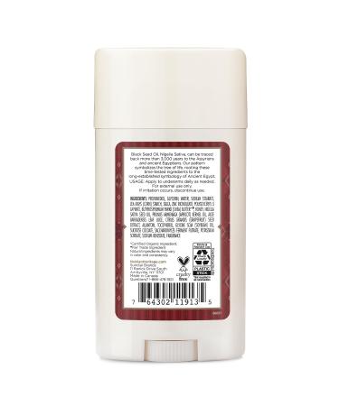 Buy Nubian Heritage Aluminum-Free Deodorant - Honey & Black Seed | Natural Organic Shea Butter & Aloe Vera - 2.25 Oz | International Shipping Available - Buy Online on GoSupps.com