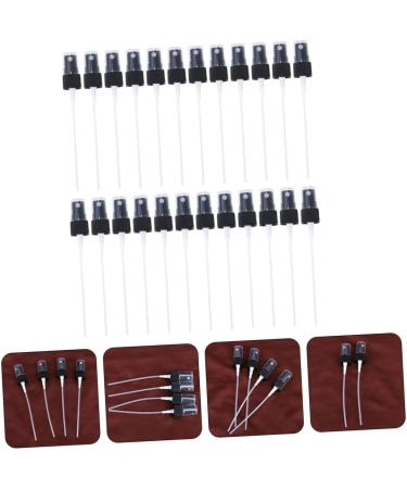 VALICLUD 200 Pcs Perfume Bottle Nozzle Pumps - Refillable Spray Bottle Replacement Tops for Cosmetics - Multi-Color Pack 14x2x2cm Black & More - Buy Online on GoSupps.com