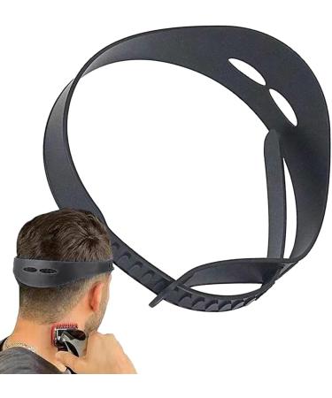 Hair Trimming Guide Silicone Head Band Haircut Tool Curved Haircut Guide Creating Skin Fade Guidelines Hair Cutting Guide Tool Hair Clippers Lead Art Haircuts Precision Confidence Black - Buy Online on GoSupps.com