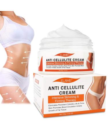 Hot Cream  Cellulite Cream for 100% Complete Cellulite Removal - Slimming Cream with Caffeine Cellulite Treatment - Body Fat Burning Weight Loss Cream for Shaping Waist  Abdomen and Buttocks ELAIMEI