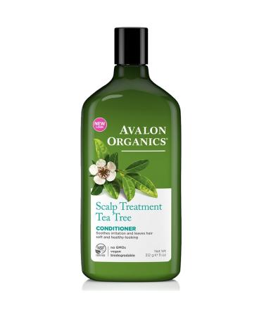 Avalon Organics Scalp Treatment Tea Tree Conditioner - 11 Fl Oz