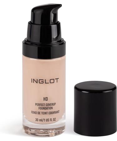  Inglot Inglot HD Perfect Coverup Foundation for long-lasting effect with HD pigments hypoallergenic natural flawless finish with white truffle extract 30 ml: 72 - Buy Online on GoSupps.com