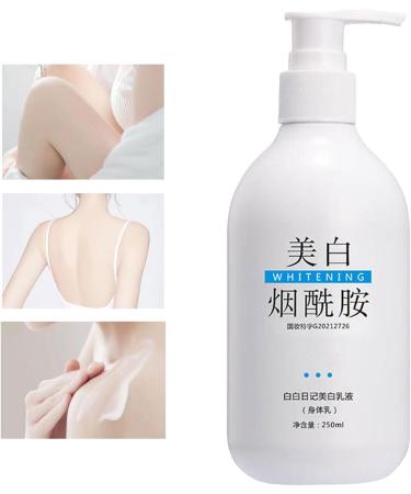 250ml Niacinamide Body Lotion for Skin Whitening Body Moisturiser Moisturizing Hydration Skin Repair Suitable for Arms Legs - Buy Online on GoSupps.com